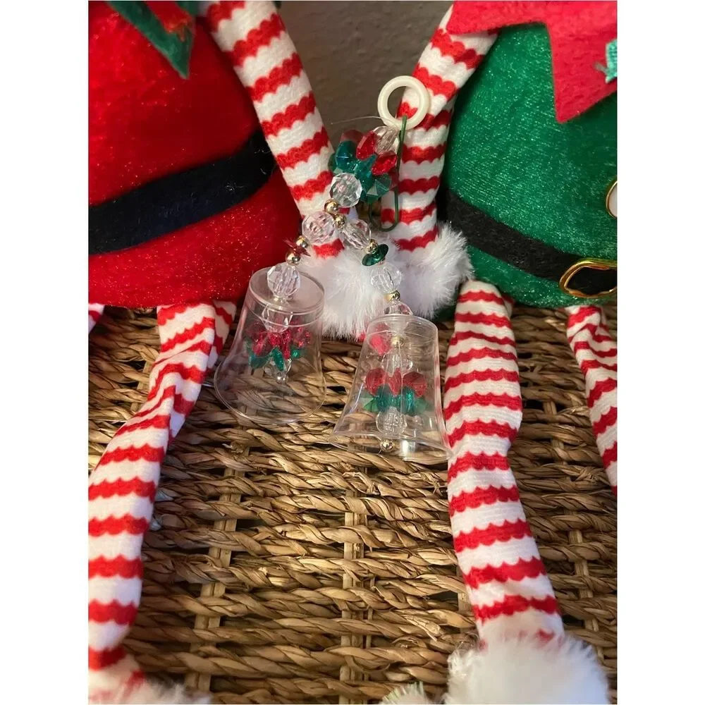 Elf Darling Christmas Shelf Sitters & Glass Blown Christmas Tree Ornaments